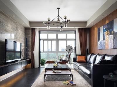 玖玺台毛坯美式风格装修