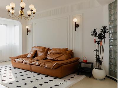 沈巷顶楼实景-中古奶油