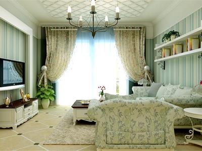 102㎡毛坯房田园风格装修