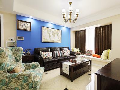 120㎡田园风格装修效果